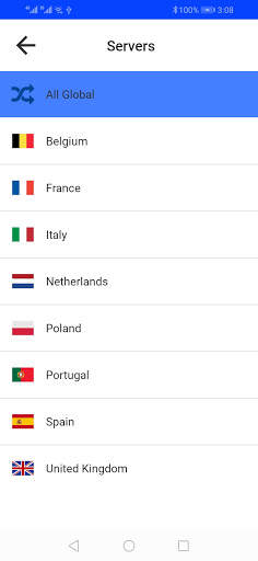 KKGlobal VPN - WiFi Security, Online Privacy screenshot 4