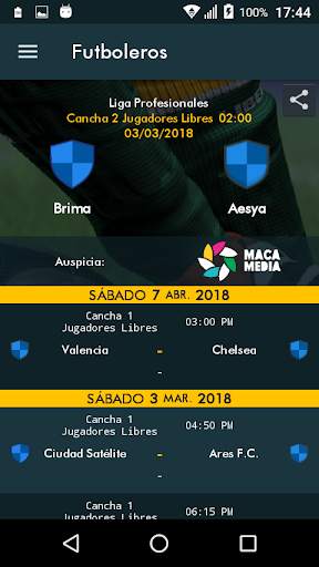 Futboleros App screenshot 3
