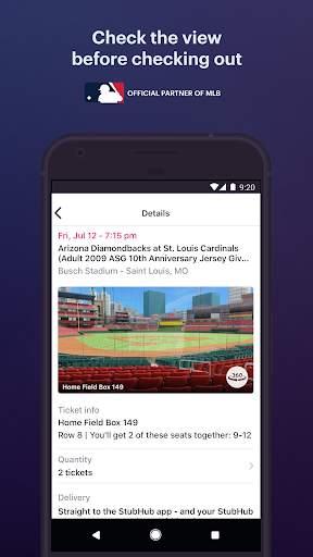 StubHub - Live Event Tickets screenshot 3