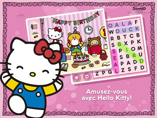 Hello Kitty. Jeux éducatifs screenshot 2