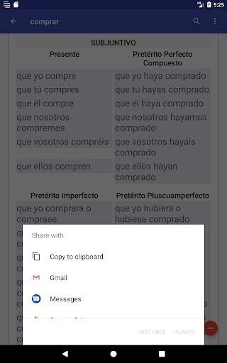 Verbos Español screenshot 14