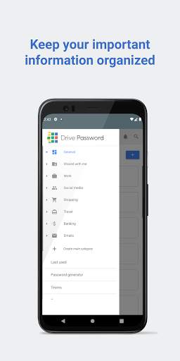 Drive Password - Password Manager screenshot 4