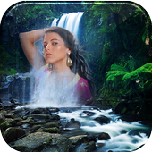 Waterfall Photo Frames Collage icon