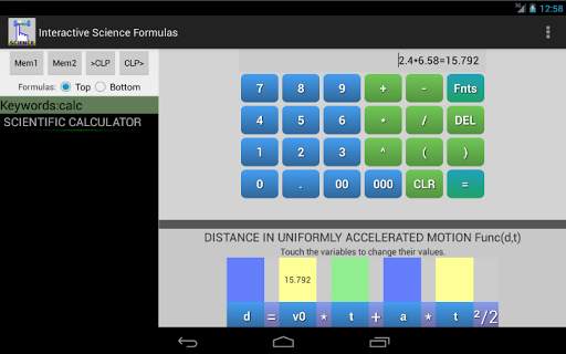 Science Formulas screenshot 14