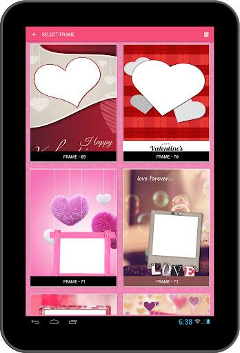 Valentines Photo Frames - Valentines Photo Editor screenshot 9
