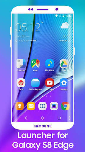S8 Edge Launcher Theme screenshot 1