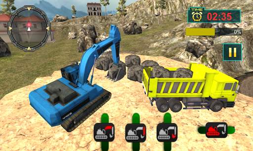 Heavy Excavator Games: Dump Truck Simulator screenshot 2