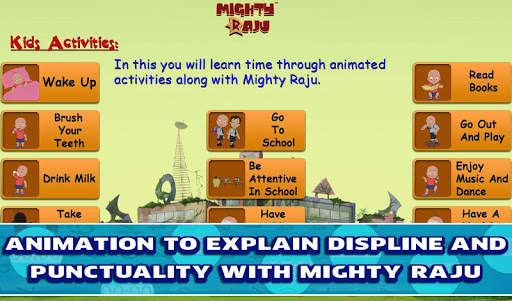 Learn Clock with Bheem screenshot 1