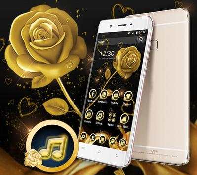 Golden Rose Theme screenshot 3