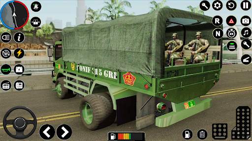 Modern Army Truck Simulator screenshot 1