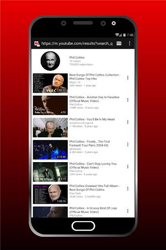 Phil Collins all songs screenshot 4