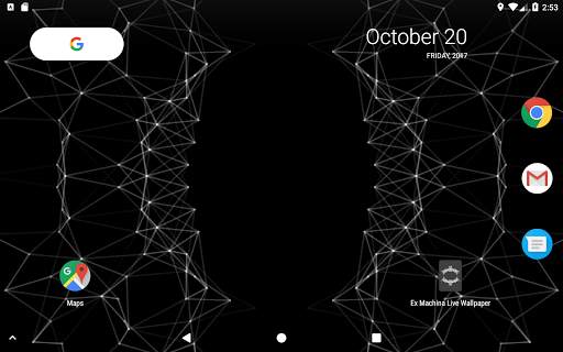 Ex Machina Live Wallpaper screenshot 7