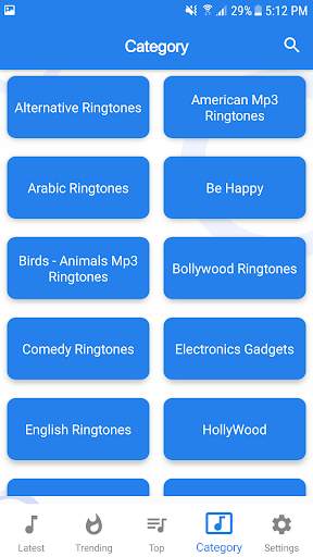 Ringtones Fans скриншот 3