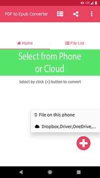 Convert PDF to EPUB - PDF to EPUB Converter скриншот 1