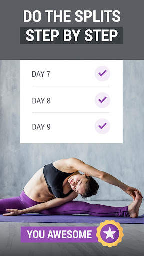 Stretching exercises - splits training screenshot 3