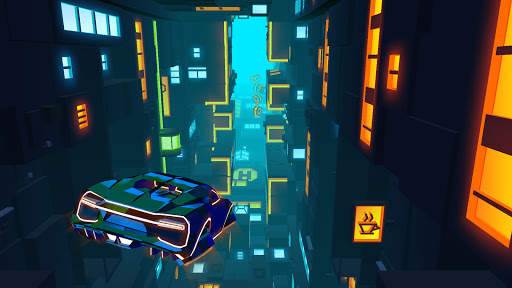 Neon Flytron: Cyberpunk Racer screenshot 7