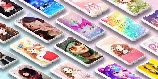 Girly Wallpapers 1 تصوير الشاشة