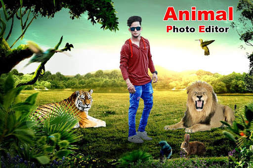 Animal Photo Editor - Frames screenshot 1