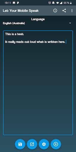 Let Your Mobile Speak! screenshot 1