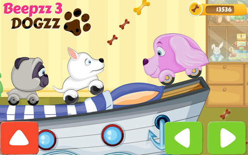 Car game for Kids - Beepzz Dogs 🐕 screenshot 1