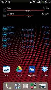 Storage Widget  screenshot 2