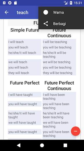 English Verbs screenshot 6