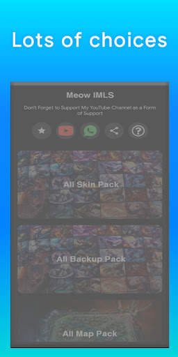 Skin Tools ML - Meow IMLS screenshot 1