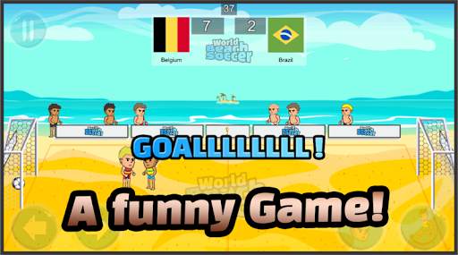 Beach Soccer Free screenshot 8