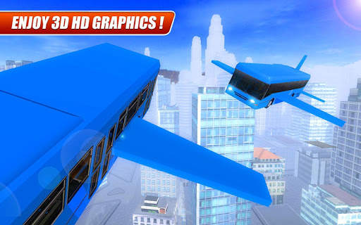 Impossible Flying Bus Stunts screenshot 18