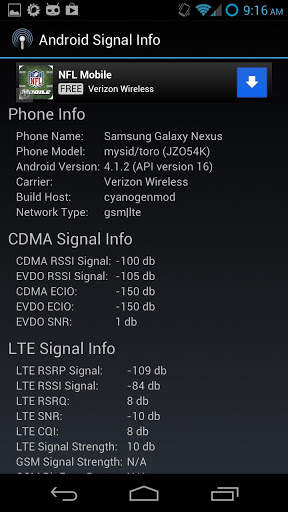 Advanced Signal Status screenshot 8