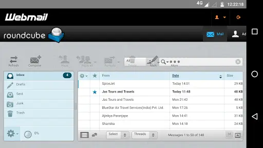 Webmail - Lite App screenshot 7
