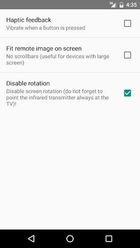 TV Remote Control for LG and Samsung TV screenshot 3