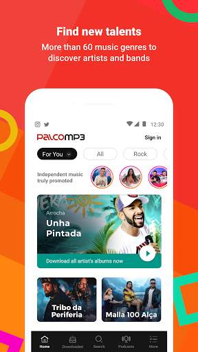 Palco MP3: Listen and download screenshot 4