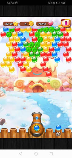 Rabbit Bubbles Shooter - game menembak bola screenshot 4