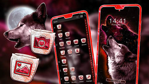 Wolf Launcher Theme screenshot 3