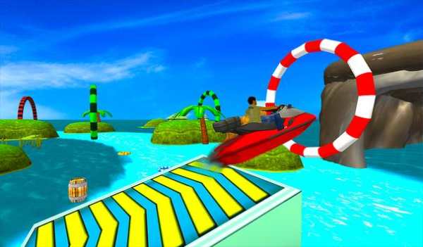 Jet Ski Racing:Speed Boat Stunts screenshot 11