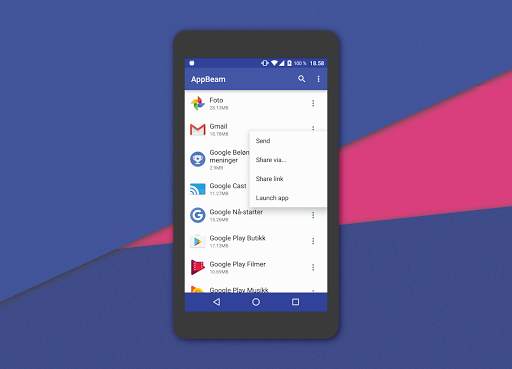 AppBeam - App Transfer स्क्रीनशॉट 1