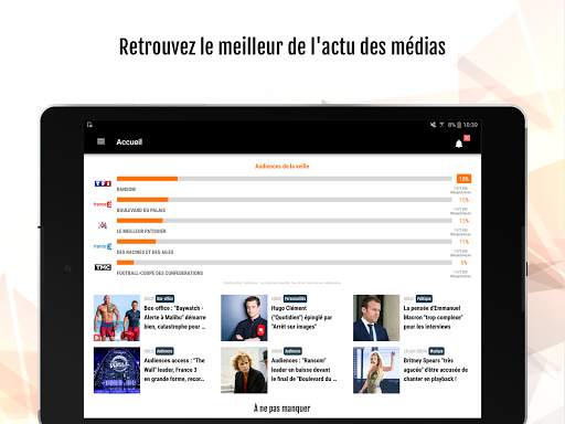 Puremédias : infos TV & médias screenshot 6
