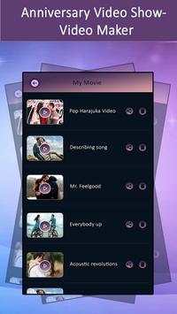 Anniversary Video Show - Video Maker screenshot 4