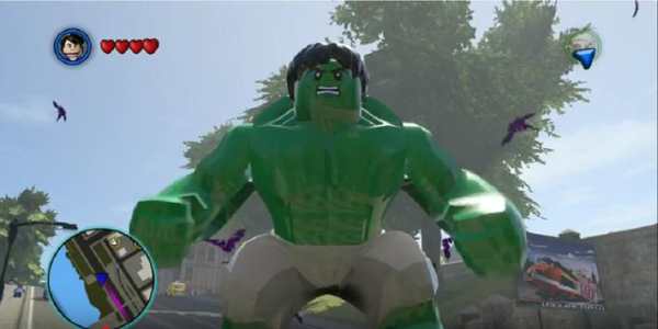 Golden show from Lego Hulk screenshot 1