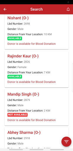 D2D - Live Blood Donor screenshot 3
