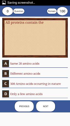 Biochemistry MCQS screenshot 3