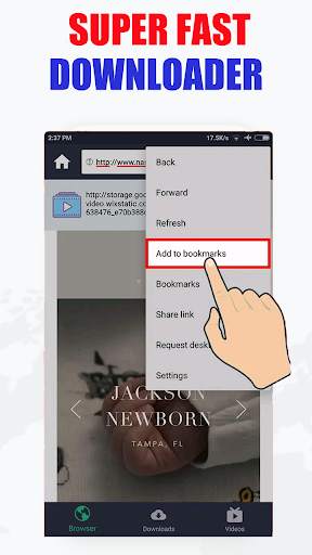 Super Fast Downloader App 2021 - Video Downloader screenshot 1