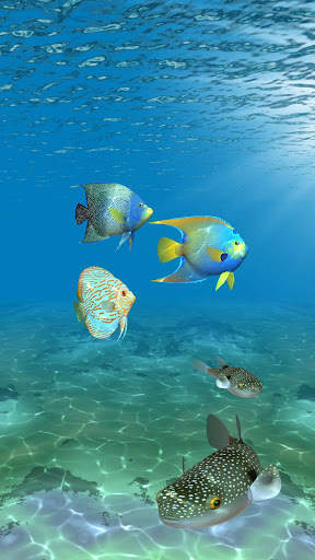 Ocean Fish Under Water Live Wallpaper screenshot 2