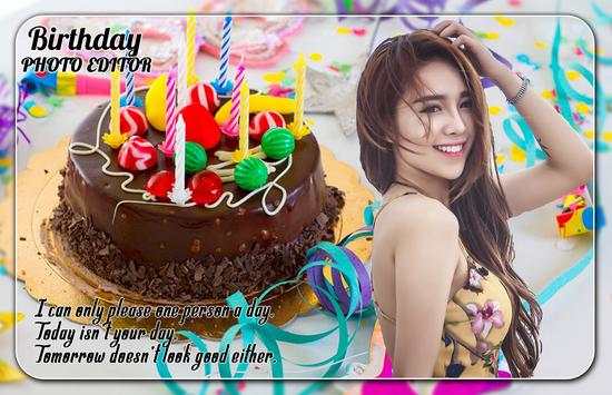Happy Birthday Photo Editor screenshot 3