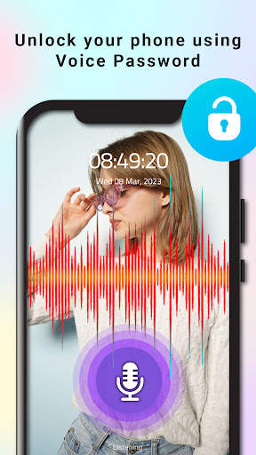 Voice Lock Screen screenshot 1