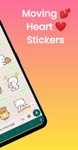 🥰 Moving Sticker - Animated Stickers for whatsapp screenshot 4