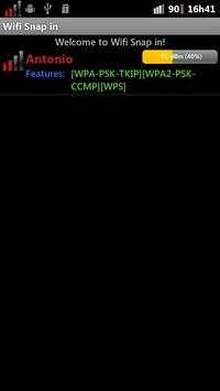 Wifi Snap In screenshot 2