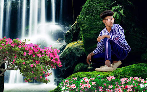 Waterfall Photo Editor: Photo Banane Wala Frames screenshot 11