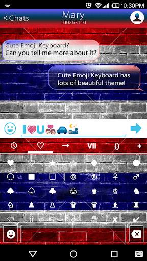 Thailand Emoji Keyboard Theme screenshot 3